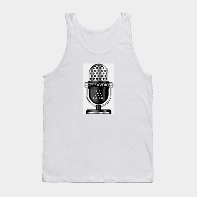 Jacket Audio's Old Time Mic Tank Top by jacketaudio.com